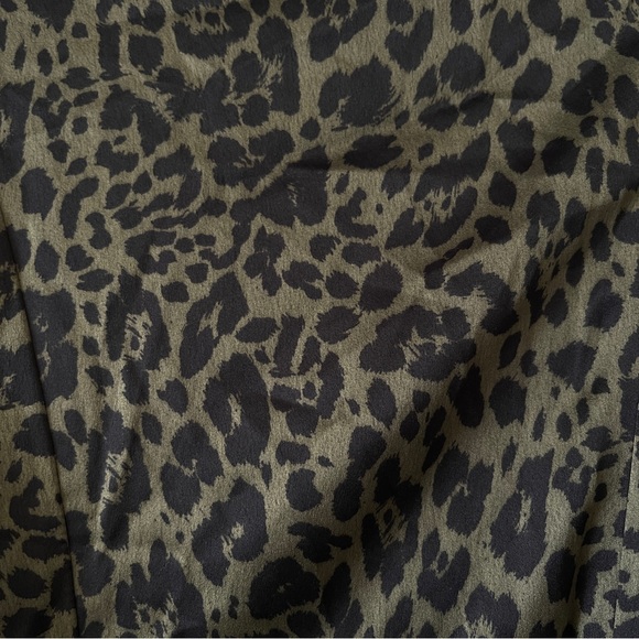 NWT Express Leopard Print Midi Dress - Picture 6 of 9